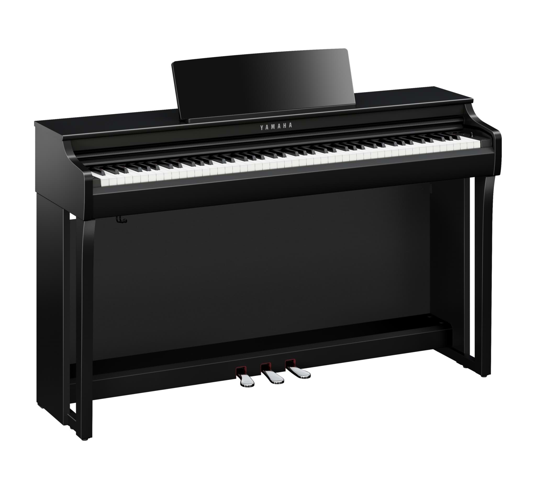 Bild von Yamaha Clavinova CLP-825 PE Digitalpiano Schwarz Poliert