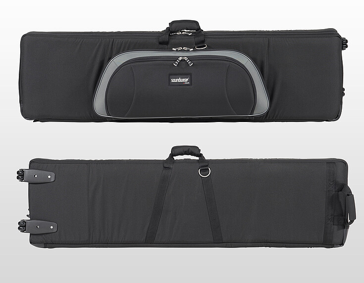 Bild von Soundwear / Dimbath Keyboard-Tasche "Professional" mit Rollen 114x45x18 cm