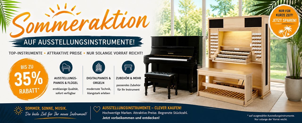 Sommeraktion auf Ausstellungsmodelle